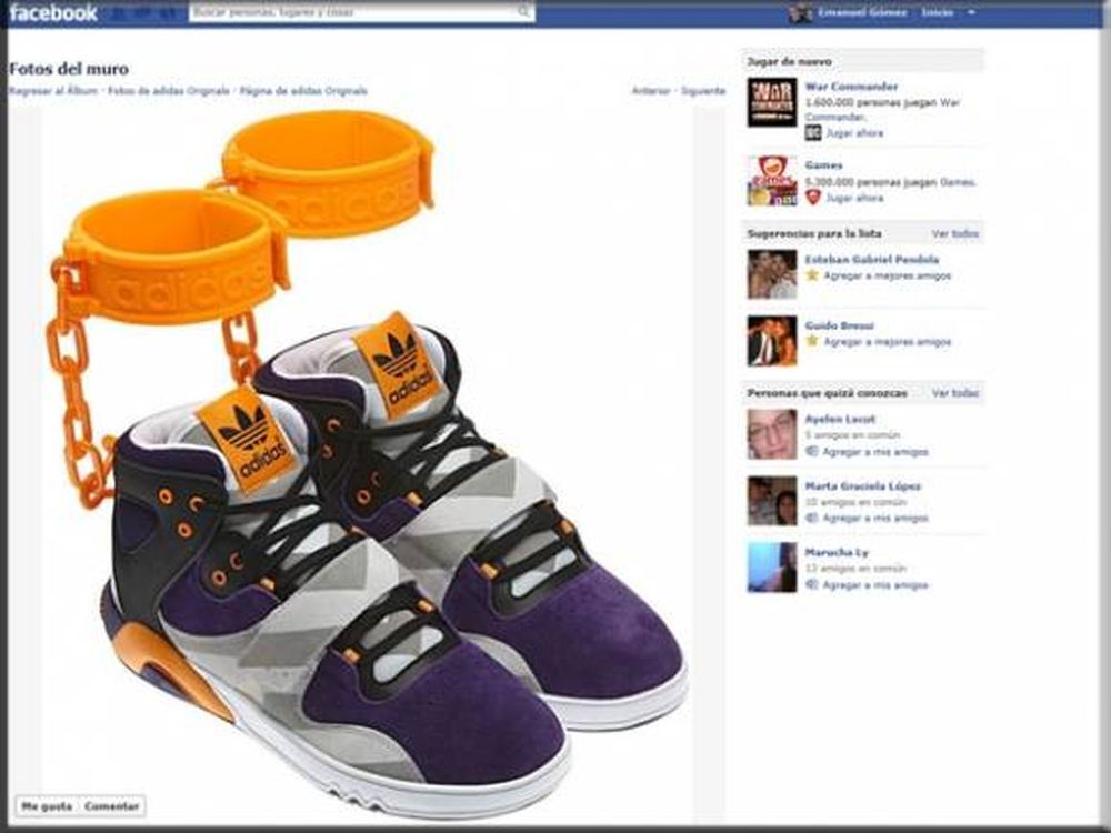 Adidas polémico
