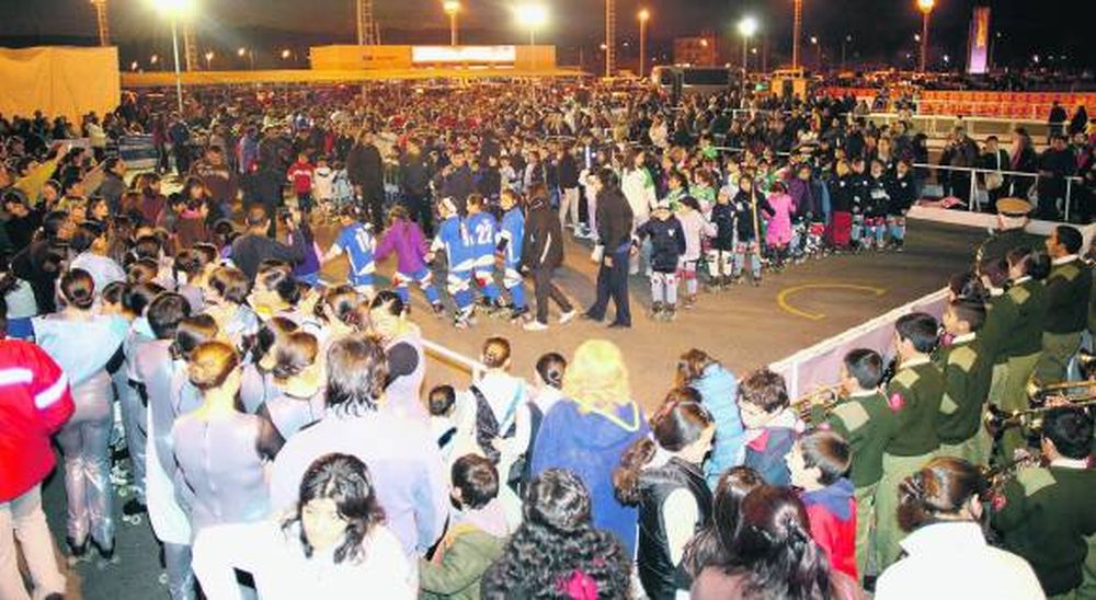 La frescura sobre patines