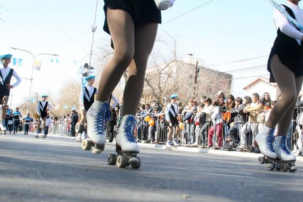 El deporte copó el desfile