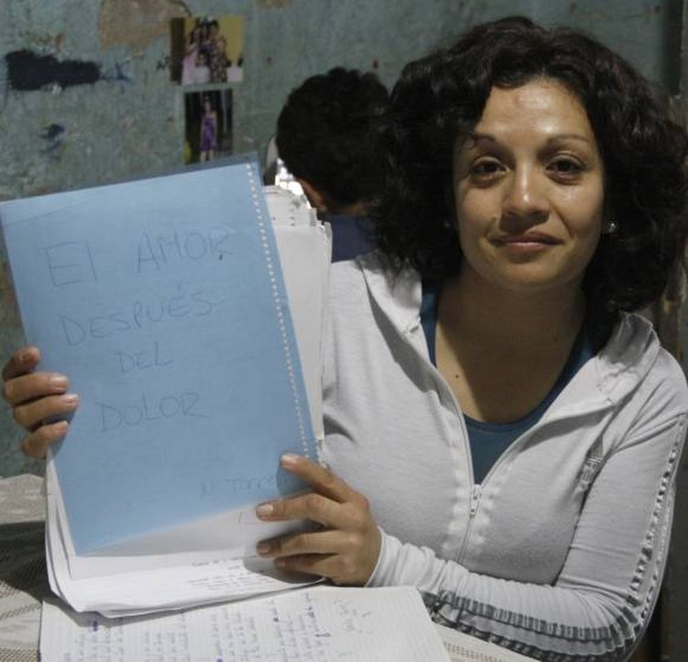 La mujer golpeada que escribió su sufrimiento