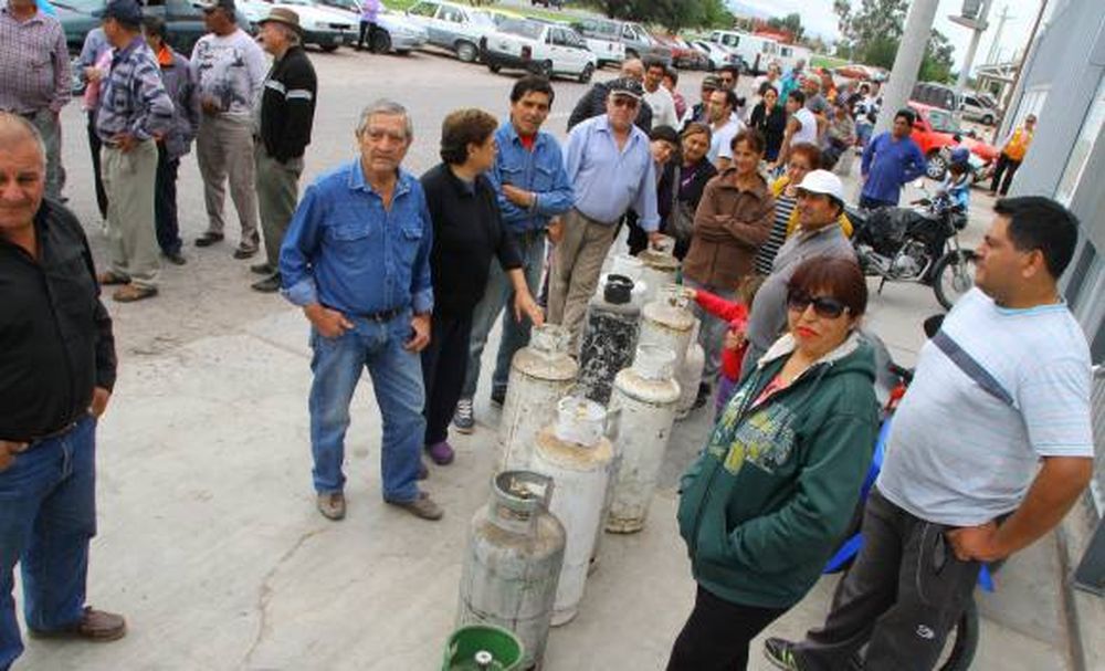Garrafa social: negocian incrementar 25% el cupo