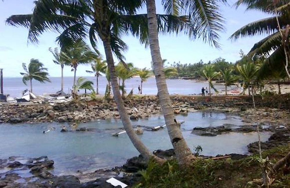 Olas asesinas en Samoa