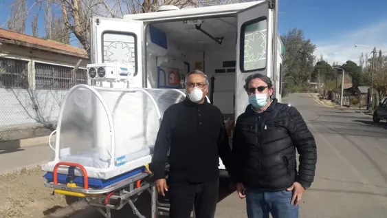 “Estamos felices de haberla construido, pero tristes porque la usan a diario”