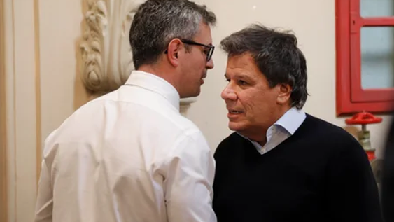 El encuentro de Menem y Manes, donde el legislador asegura que fue amenazado. (Foto Noticias Argentinas)