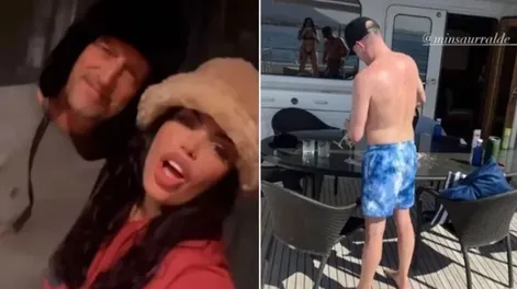 Aduana informó que Insaurralde y Clerici no traían objetos suntuosos desde Marbella