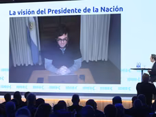 javier milei: el ano proximo habra que elegir entre el modelo de la prosperidad y el de la decadencia