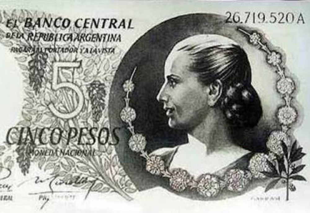 Un homenaje en billetes