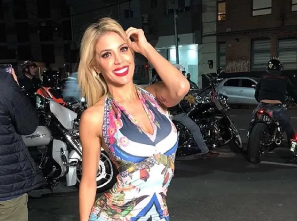 Baile sensual bajo la lluvia y en bikini de Virginia Gallardo: “Que linda sensación…”