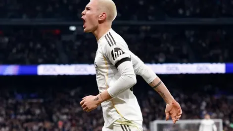 Noche consagratoria de Mastantuono en el Bernabéu: gol, ovación y figura en la goleada del Real Madrid