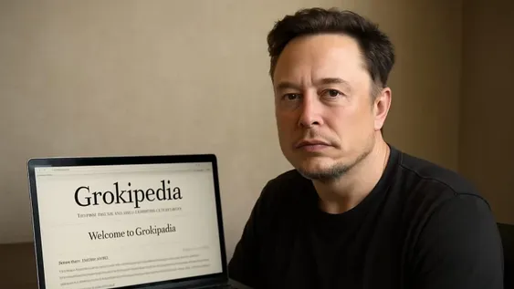 Grokipedia, la versión de Wikipedia que lanzó Elon Musk.