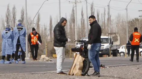 Muerte en Ruta 40: no hay detenidos, pero están tras los pasos de un sospechoso