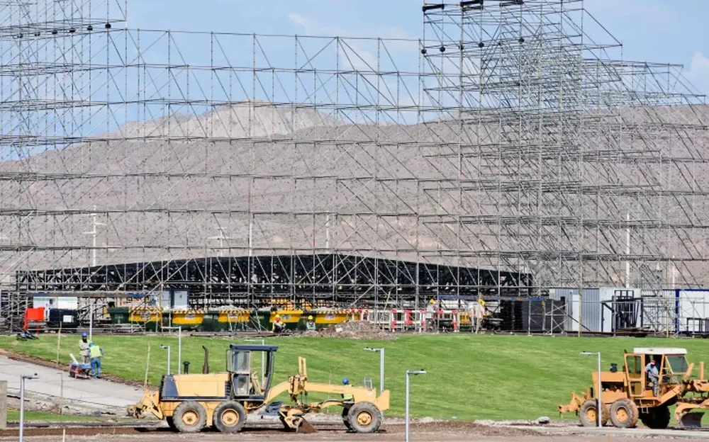 Uñac dijo que el nuevo predio ferial “será un antes y un después para Chimbas”
