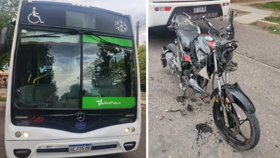 Le imputaron “conducción negligente” al chofer de la Red Tulum que atropelló y mató a un motociclista: quedó en libertad y esperan el dosaje