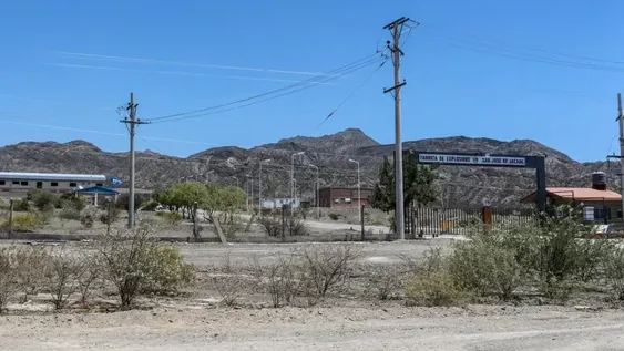 EMPRESA NACIONAL. Fabricaciones Militares pertenece al Estado y desde 2014 tiene una planta en Jáchal, que se creó para abastecer de explosivos a los emprendimientos mineros del Norte.