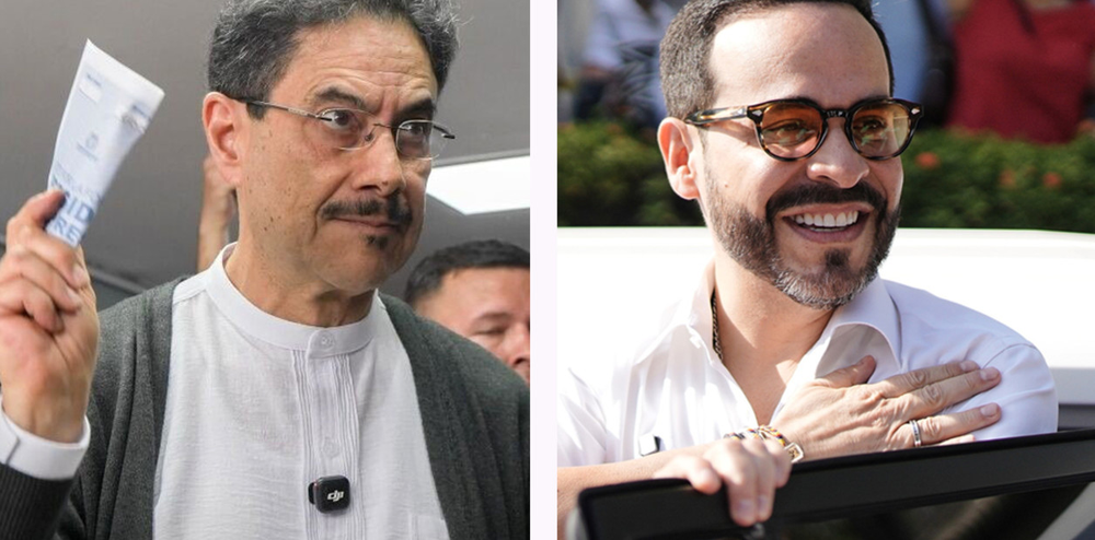 Iván Cepeda y Abelardo de la Espriella disputarán la segunda vuelta en Colombia.