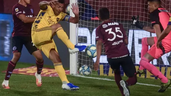 Boca tuvo un gran comienzo venciendo como visitante a Lanús