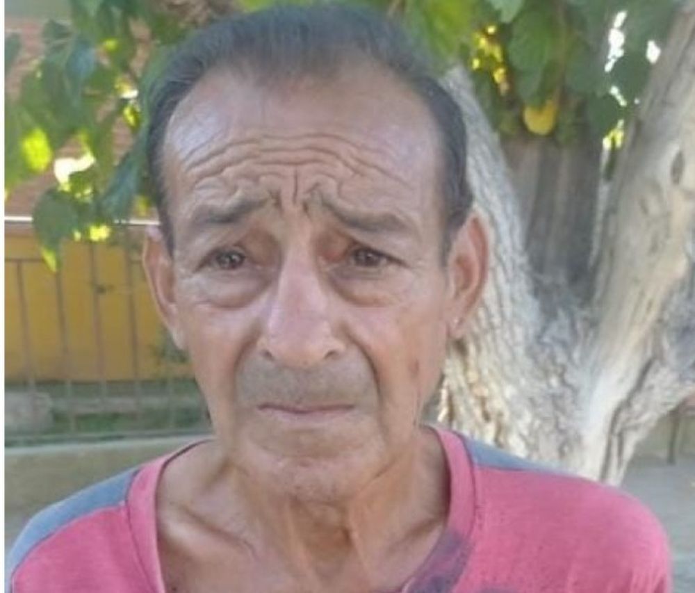 Buscan intensamente a un hombre de 63 años