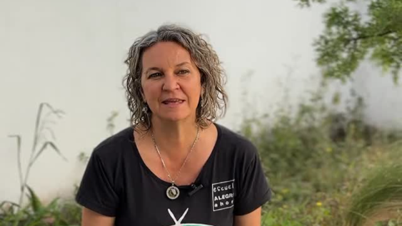 Mónica Lungo, fundadora de la escuela Alegría Ahora