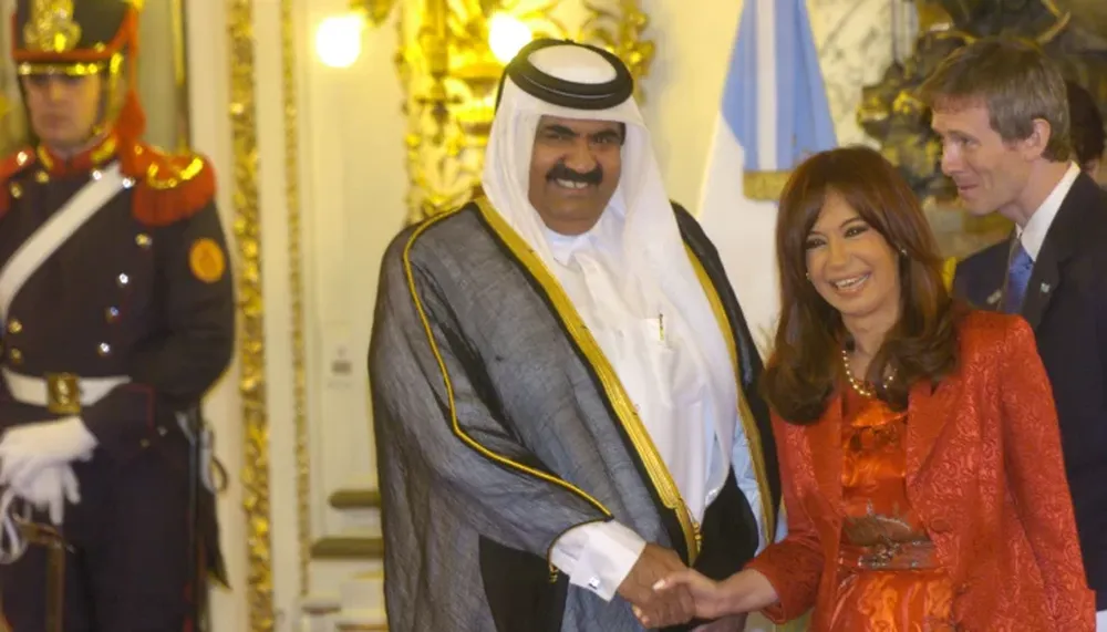 Cristina y el emir de Qatar firmaron acuerdos de cooperación