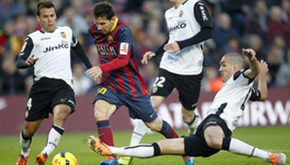 Partidazo: Barcelona perdió 3 a 2 con el Valencia