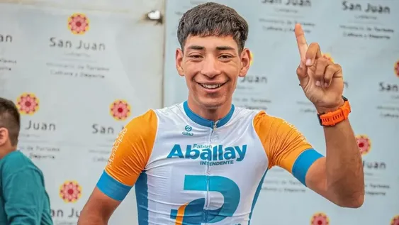 Motivado. Rodrigo Díaz es protagonista de la temporada de ruta en San Juan y en la Vuelta quiere que Pocito esté en lo más alto.