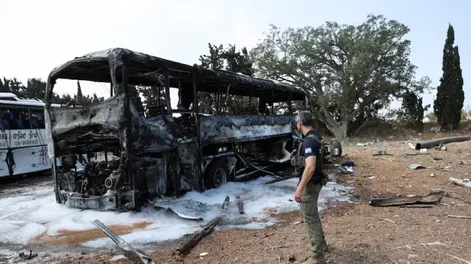 Un misil iraní impactó contra un autobús vacío en Tel Aviv: al menos 5 heridos