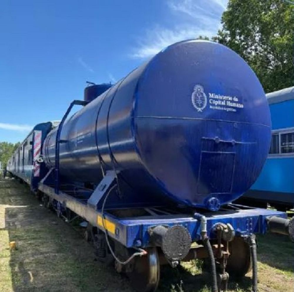 Con una batería de servicios sociales, sanitarios y culturales, vuelve el Tren de Capital Humano a San Juan
