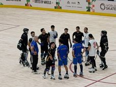 Prueba. Argentina ya pisó el COP y tiene todo listo para el debut ante Francia de este lunes.