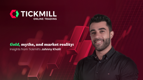 Oro, mitos y realidad del mercado: reflexiones de Johnny Khalil, de Tickmill
