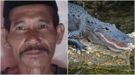 Un hombre murió delante de sus cuatro hijos tras ser atacado por un cocodrilo