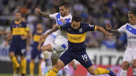 Boca rescató un punto ante Vélez y comparte la punta con Lanús y Argentinos