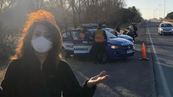 Patricia Aguilar entrega la posta