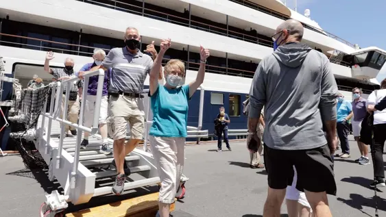 El arranque de cruceros porteños