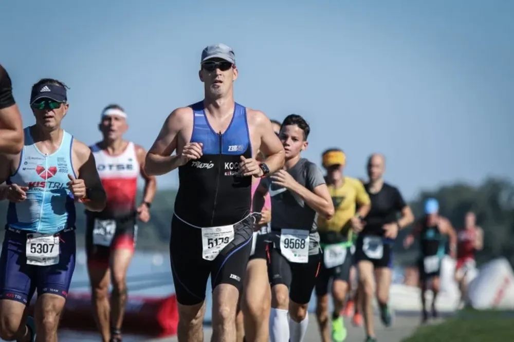 Exigencia. El Duatlón se apodera del Villicum en una fecha mas del Cordillerano.