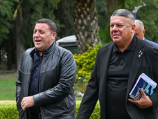 Claudio Tapia y Pablo Toviggino.