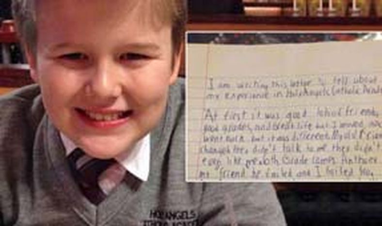 Un nene que sufría bullying dejó una carta y se suicidó