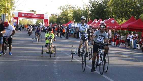 Apertura. El ciclismo inclusivo de San Juan tendrá su lugar en el inicio de la temporada de Ruta con una prueba en 9 de Julio.