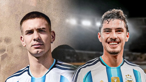 Franco Mastantuono y Joaquín Panichelli, actualmente en el fútbol europeo en Real Madrid y Racing de Estrasburgo respectivamente, fueron citados por Lionel Scaloni.&nbsp;