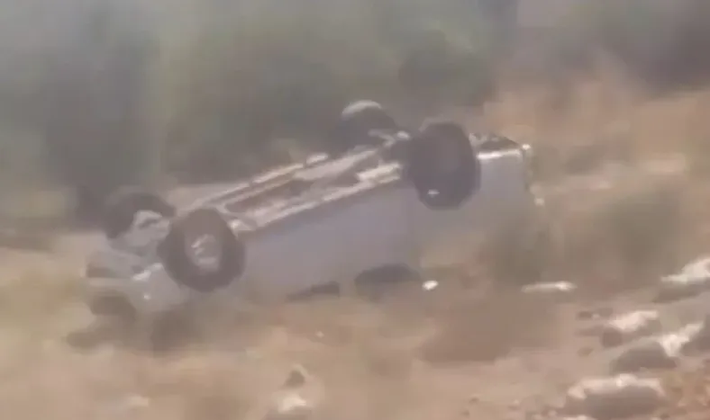 Tragedia en Caucete: el vuelco de una camioneta se cobró la vida de un hombre