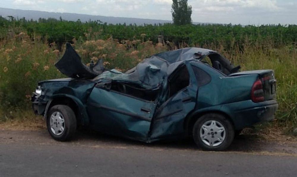 Violento choque en 9 de Julio