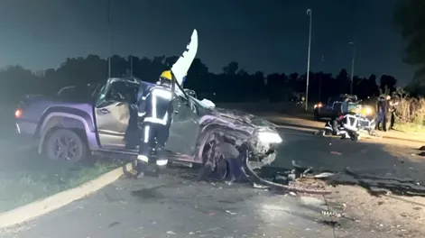 Cuatro amigos murieron en un accidente cuando volvían de una fiesta electrónica