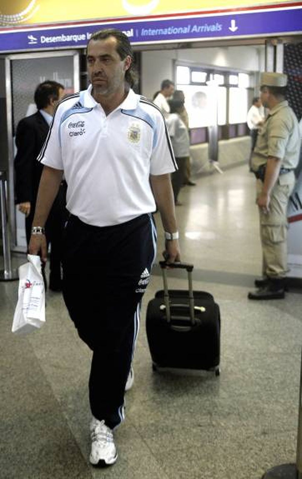 Batista prueba esperando a los españoles
