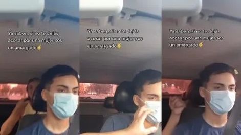 Un taxista denunció el acoso de una pasajera y el video se volvió viral