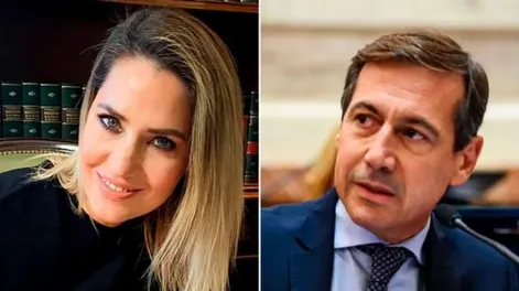 Floreció el amor en el Senado entre Carolina Losada y Luis Naidenoff