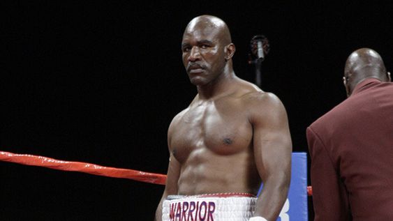 Holyfield se enojó