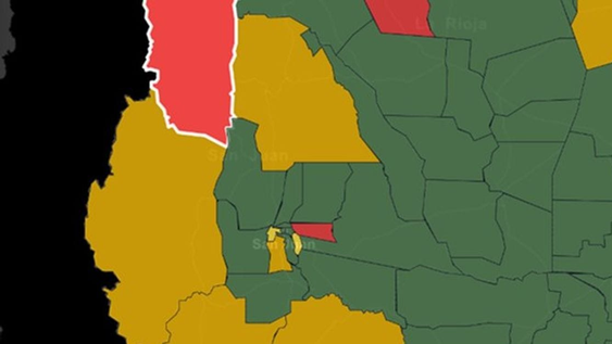 milei quito el capitulo de las tierras, pero en san juan la alarma quedo latente: los datos