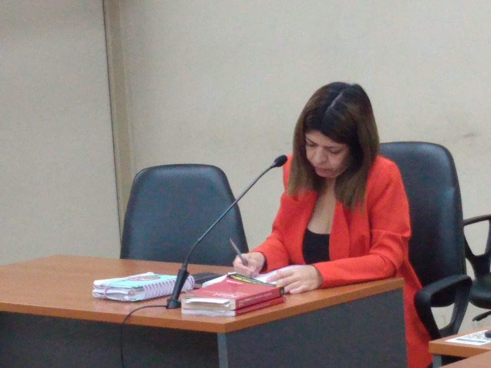 Filomena Noriega, abogada defensora.&nbsp;