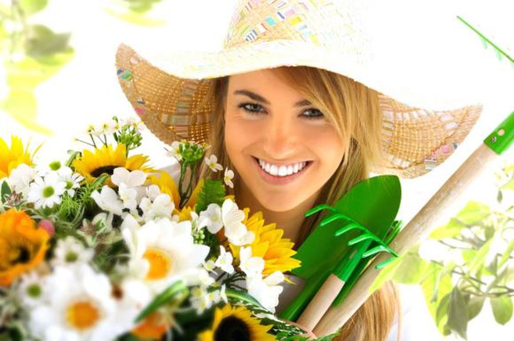 La jardinería y la mujer