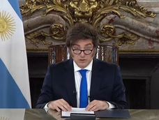 El presidente Javier Milei.