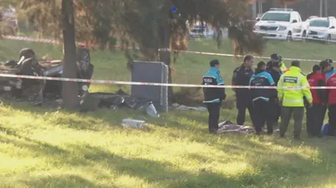 El único sobreviviente es el conductor y fue imputado por quíntuple homicidio culposo